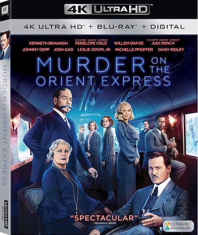 Murder on the Orient Express DVD, trailer, release date